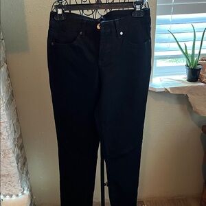 Bandolino Women's Classic Black Straight Leg Jeans